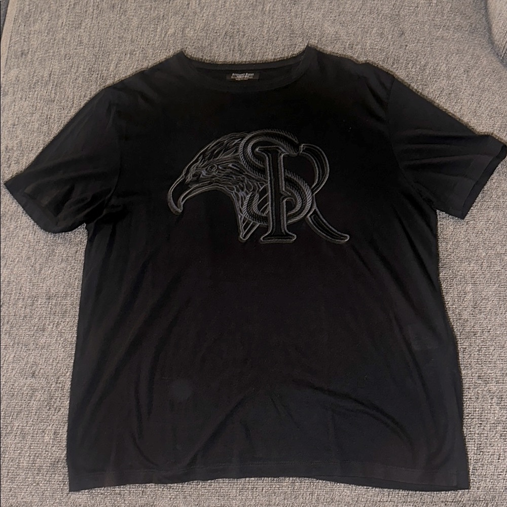 Steffano Ricci Black Graphic T-Shirt